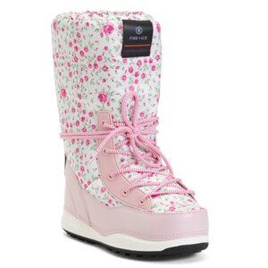 BOGNER X LOVE SHACK FANCY Pink Diamond Made In Italy La Plagne Snow Boots
